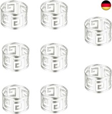 8 Stück Metall Morderne