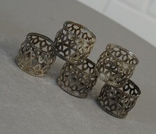 5 seltene Serviettenringe