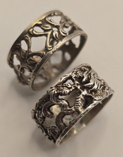 Jugendstil serviettenringe - 2,