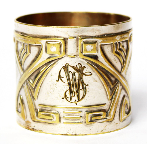 Jugendstil serviettenring - jugendstil,