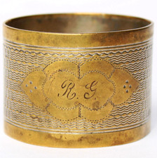 WMF Serviettenring Messing